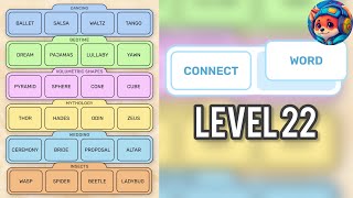 Connect Word Level 22 | Walkthrough & Solution (iOS / Android)