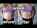 TRYING TO GET ABS IN 1 WEEK | I followed Pamela Reif's Six Pack Ab Workout & my abs are CRYING