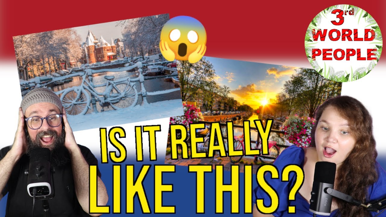3rd WORLD PEOPLE REACT: 10 WAYS TO SURVIVE DUTCH WEATHER | NETHERLANDS REACTION
