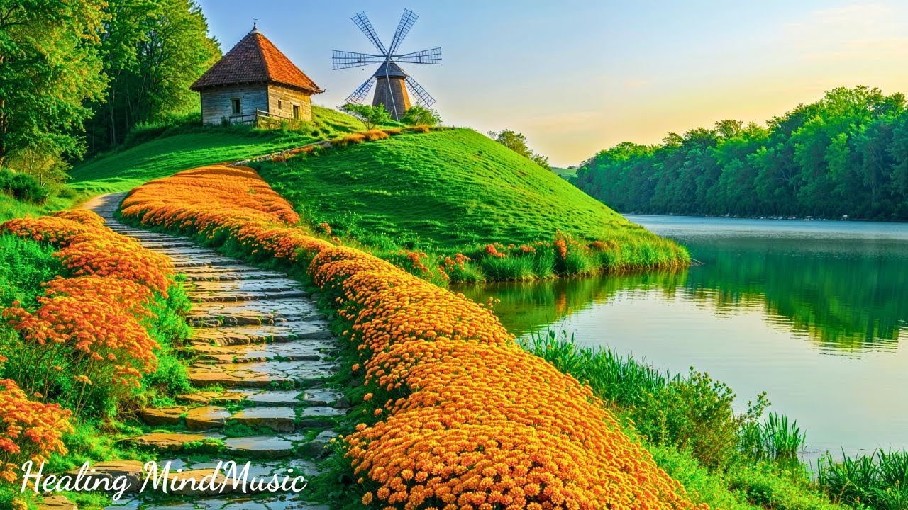 Restore Your Nervous System 🌿 Piano Music & Nature Sounds Help Relax, Reduce Stress, Calming