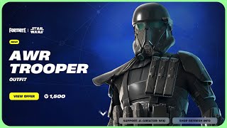 ALL Star Wars x Fortnite Item Shop Cosmetics + Prices!