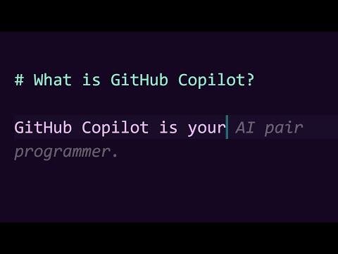 GitHub Copilot learns what GitHub Copilot is #shorts