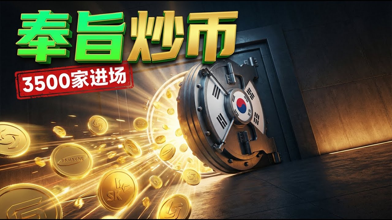 痛失160万亿后，韩国政府终于“投降”：3500家上市公司奉旨炒币！ - YouTube