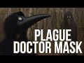 How to make Plague Doctor Mask | Leathercraft tutorial | Leather Mask DIY