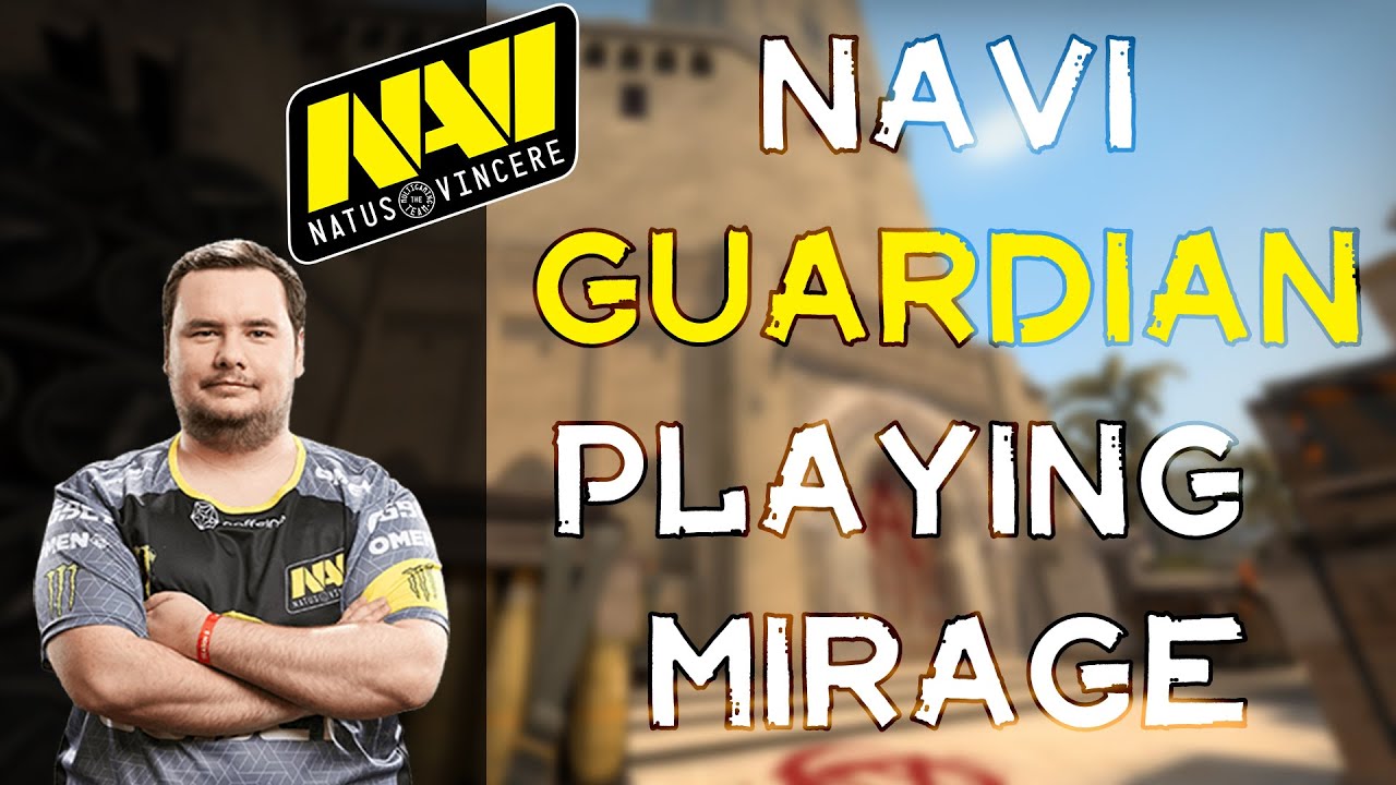 Navi Guardian playing Mirage on FPL (twitch stream)