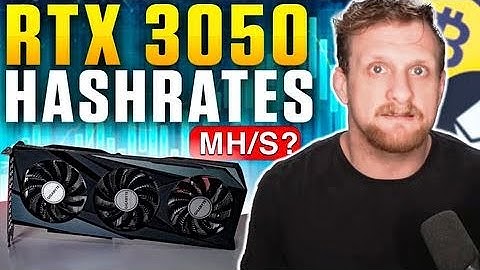 RTX 3050 Hashrate Review | ETH FLUX FIRO CNGPU RVN CFX ERG