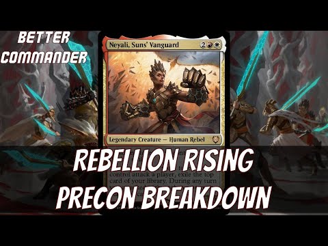 mtg rebellion rising card list - Phyrexia: All Will Be One Commander Deck multiplayer format MTG Rebellion Rising Commander Deck