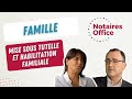 Ref:X4Up4sjK270 Mise sous tutelle et habilitation familiale