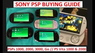 Ultimate PSP Buying guide and comparison (PSP 1000,2000,3000, Go & VITA). (And MODDING on the fly) screenshot 5