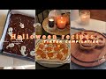 Halloween recipes I cozy october 👻🧙‍♀️🕸️🎃