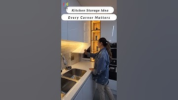 Kitchen Storage Ideas: Maximizing Every Corner for a Clutter-Free Space | I-Zay Home #kitchendesign