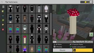 +150 4D skin pack mcpe with ZOMBIE ARMS working on HIVE (1K special) screenshot 5