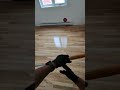 Applying the Perfect Final Coat! #floorsanding #hardwoodflooring #home #sanding #diy #satisfying