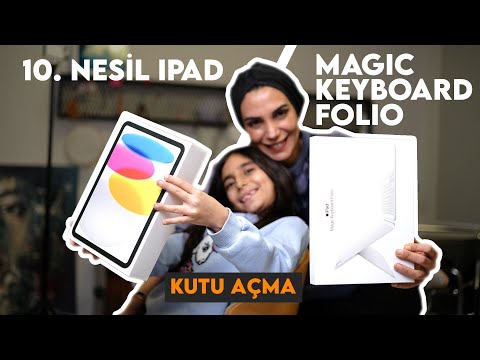 10. Nesil iPad ve Magic Keyboard Folia Kutu Açma