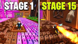 +1 Speed Keyboard Escape Candy and Chocolate - World 2: ALL 15 STAGES - Roblox screenshot 4