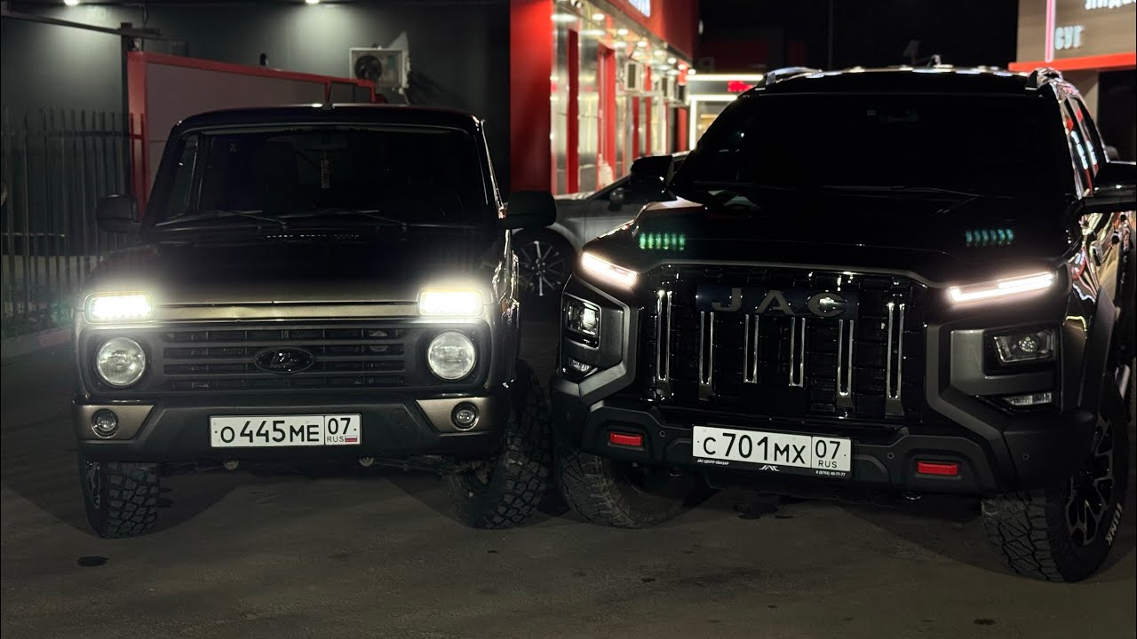 JAC T9 НОВЫЙ КИТАЕЦ испытание в ГОРАХ | NIVA LEGEND 2 литра 