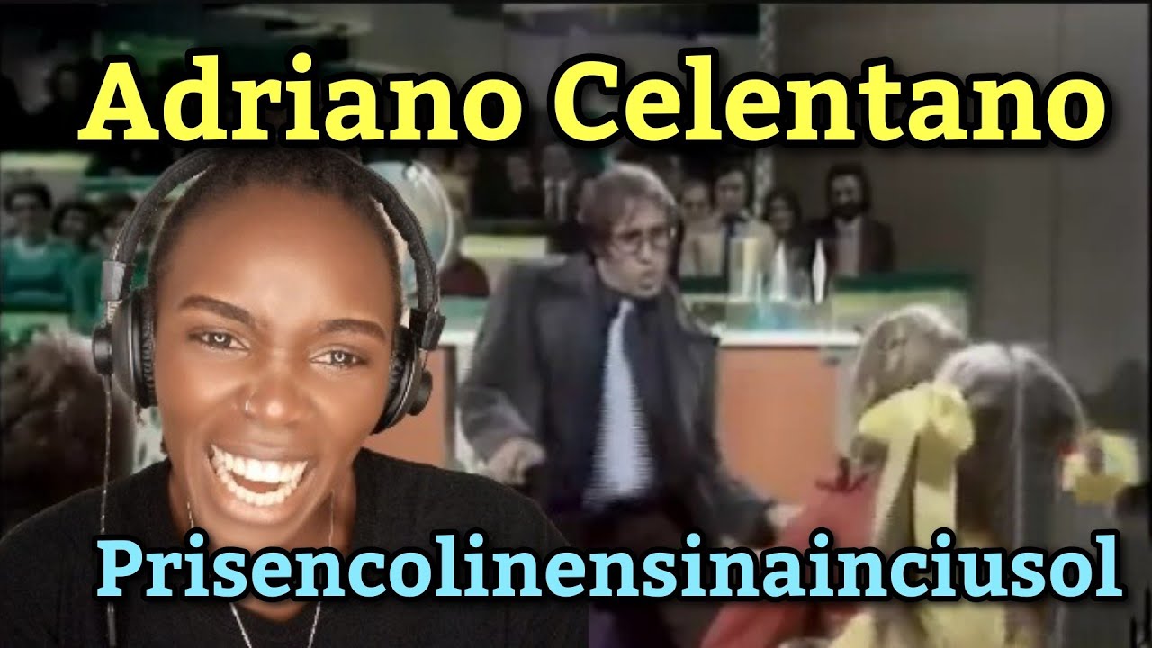 African Girl First Time Hearing Adriano Celentano - Prisencolinensinainciusol | REACTION