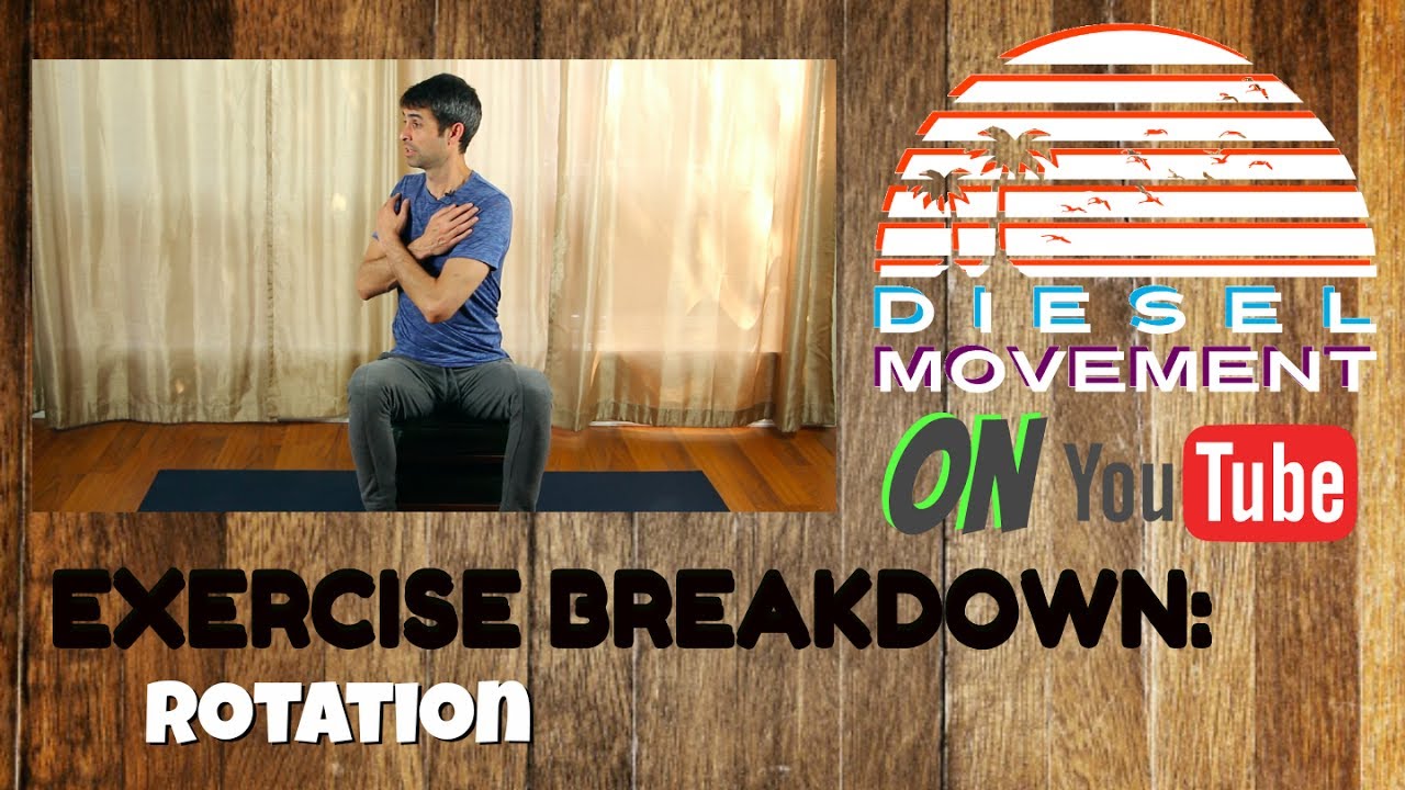 Seated Back Rotation Back Pain Relief Exercises - Seated Spinal Rotation - YouTube