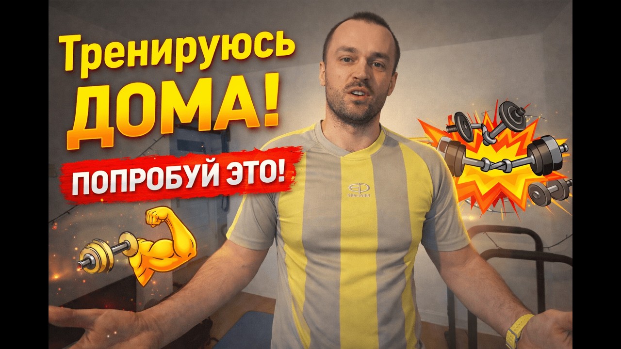 Круговая тренировка дома. | Home workout session.