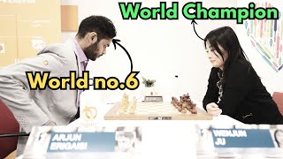 Arjun Erigaisi takes on Women's World Champion | Tepe Sigeman 2024
