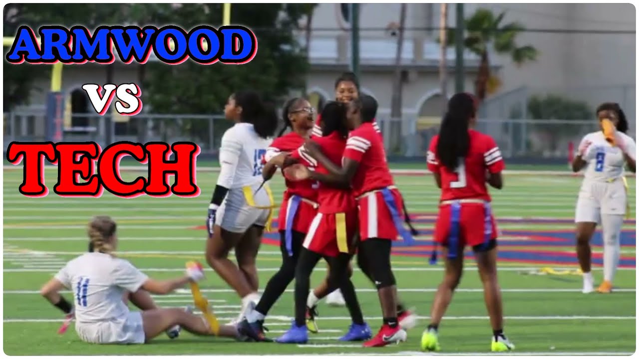 HIGH SCHOOL FLAG FOOTBALL | TAMPA BAY TECH VS ARMWOOD HIGH | 4/8/2025