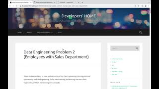 Data Engineering Problem 2 (Part 1) Using PostgreSQL | PySpark | Spark SQL | Databricks
