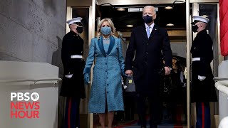 WATCH: President-elect Joe Biden arrives at U.S. Capitol for inauguration ceremony