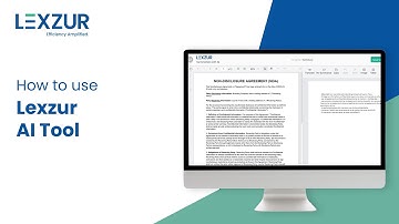 How to use Lexzur AI | LEXZUR