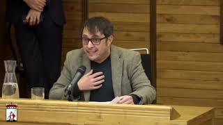 Xosé Antón Ambás intervién nel plenu del Ayuntamientu de Xixón