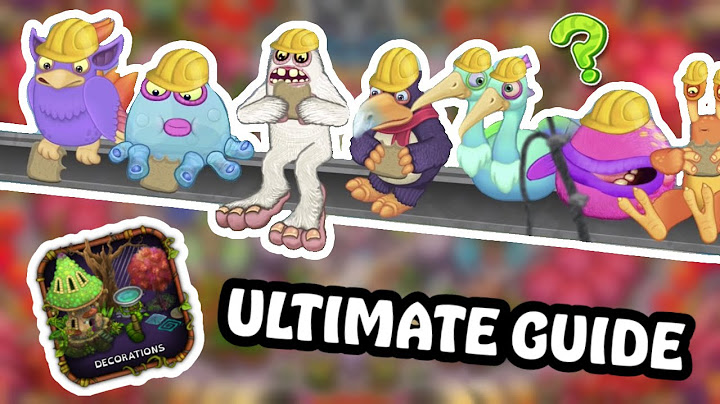 The ULTIMATE Guide To Island Decorating!!! (My Singing Monsters)