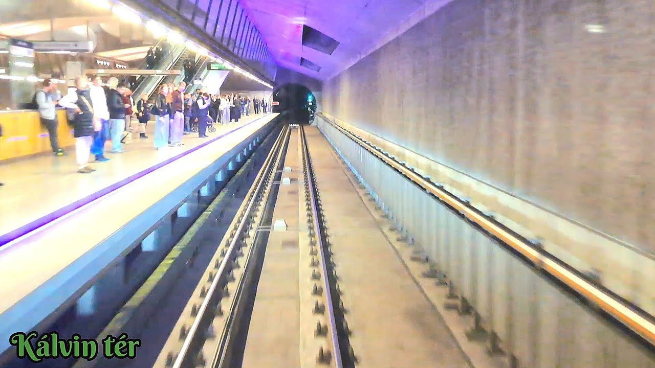 [Cabview] Metro line M4 Budapest Keleti pályaudvar - Kelenföld vasútállomás