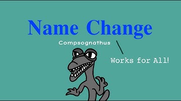 Dinos Online - Name Change Script (4.1.3) Must See Description!!