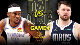 Dallas Mavericks vs OKC Thunder Game 4 Full Highlights | 2024 WCSF | FreeDawkins screenshot 1