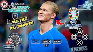 Play eFootball PES 2024 PPSSPP EURO & COPA AMERICA 2024 New Update Kits Real Face & Best Graphics screenshot 4