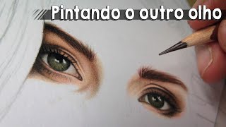 Assim fica mais fácil desenhar um olho realista colorido! #3 screenshot 4