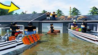 Search & Rescue saves FLOOD survivors in Roblox APM!