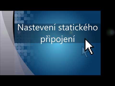 Video: Jak Nastavit Místní Připojení