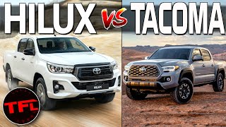 Here's EXACTLY How The Toyota Hilux And Tacoma Are Different! Dude, I Love My Ride @Home Edition