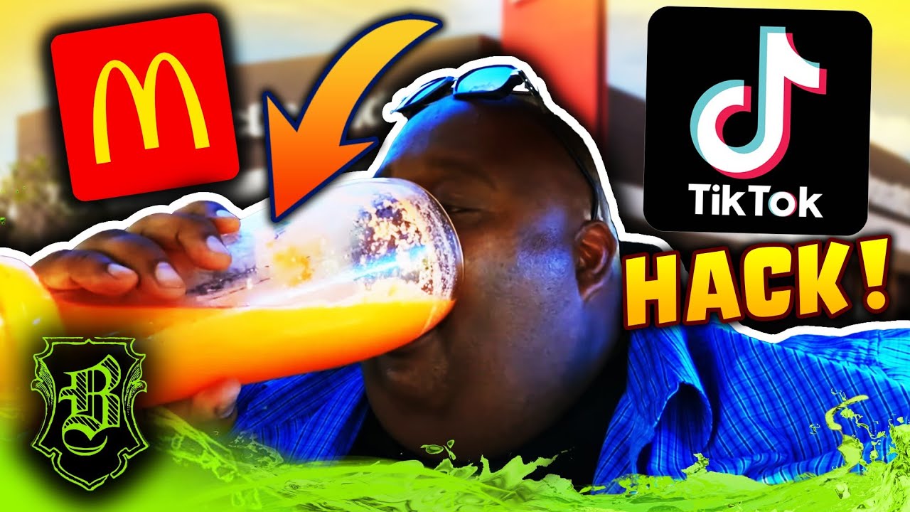 Mixing Orange Fanta & Mcdonald's Creamers in the Das Boot! (Tik Tok Hacks)