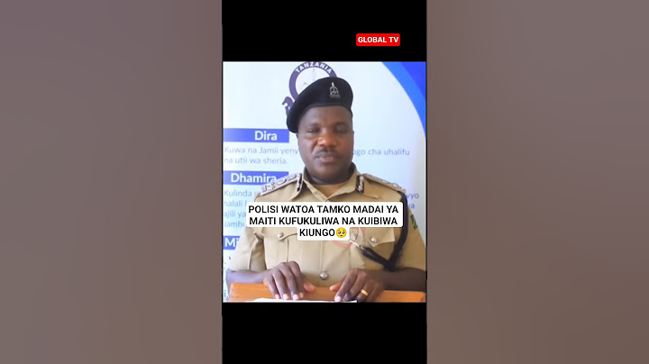 POLISI WATOA TAMKO MADAI YA MAITI KUFUKULIWA NA KUIBIWA KIUNGO🥺 #breaking #mauaji #albino