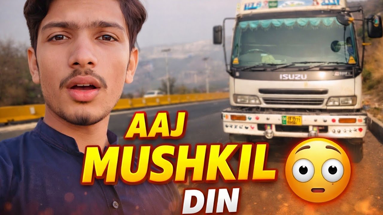 Kallar Kahar Highway Par Aaj Mushkil Din 😳 | Truck Driver Life Pakistan