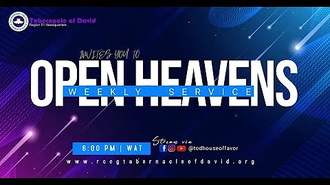 There is an End || Open Heavens Service || Thursday, April 25th, 2024