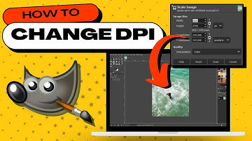 GIMP - How to Change the DPI of an Image  (with or without changing size of image)