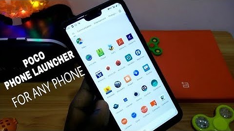 POCO  F1 PHONE  OFFICIAL LAUNCHER FOR ANY PHONE