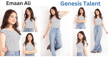 Emaan Ali Introduction Video for Audition | Self Introduction | Genesis Talent management