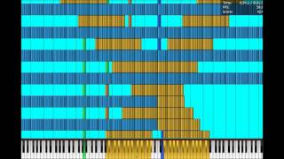 [Black MIDI] Tetris Song 1.8 Million by YAMAHAPSR 800 and Me