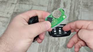 Замена батарейки в ключе Hyundai Santa Fe IV