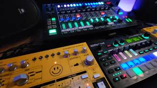 LIVE ACID HOUSE DAWLESS TECHNO | BEHRINGER TD3, RD6 | ROLAND MC-101, ROLAND MX-1 | DIMENSION 23 LIVE