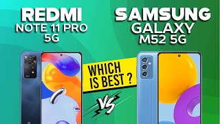 Redmi Note 11 Pro 5G против Samsung Galaxy M52 5g