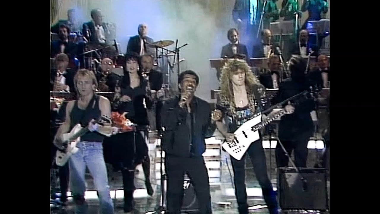 Ben E.King & Def Leppard – Stand By Me (Casinò di Sanremo 1988 Serata finale) - live